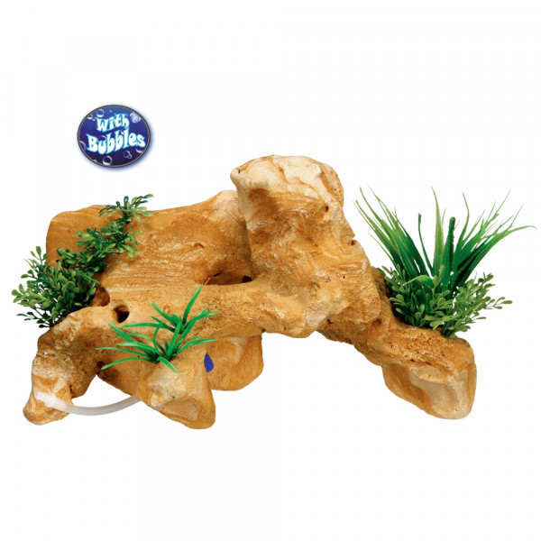 Aqua Ornaments "LAVA ROCK" w/ plants