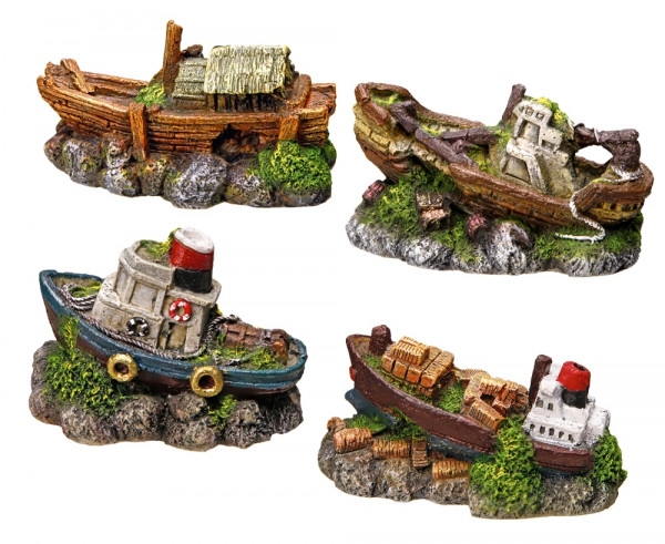 Aqua Ornaments "BOATS" assortment