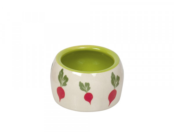Ceramic feeding trough "Radish"
