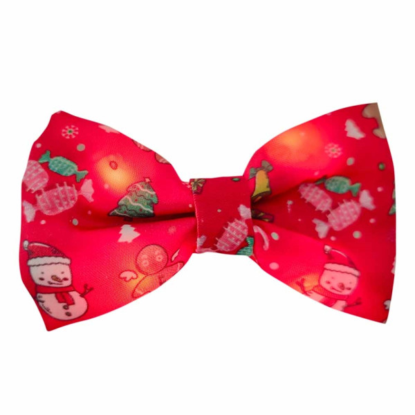 Christmas Halsband mit Schleife