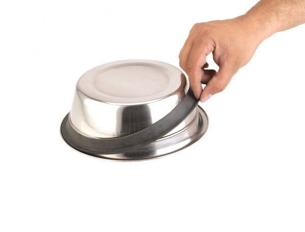 Doppelnapf Edelstahl "SILENT DINER"