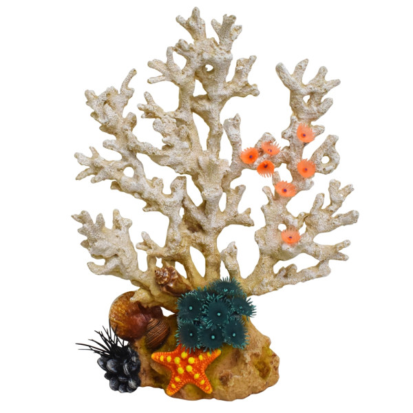 Aqua Ornaments "CORAL BRANCH" with plants