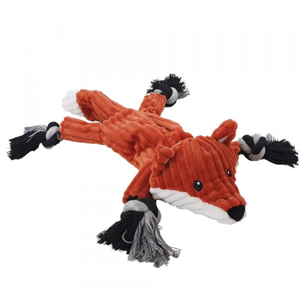 Plush animal with rope