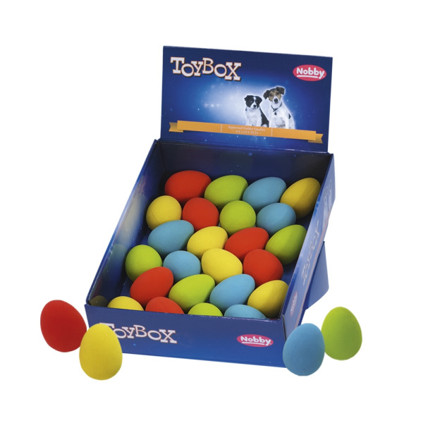 Display Solid Rubber Toy "Egg"
