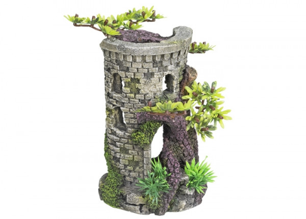 Aqua Ornaments "TURM" mit Bonsai