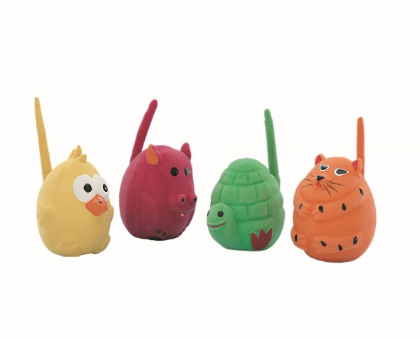 Latex Kugeltiere mit Schwanz