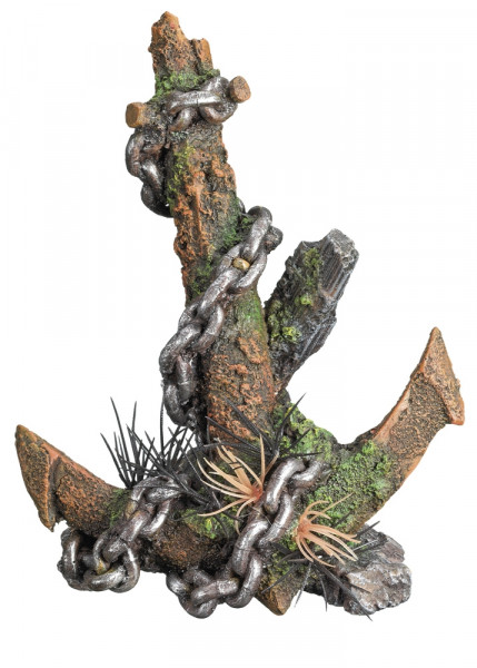 Aqua Ornaments "ANKER" MIT PFLANZEN