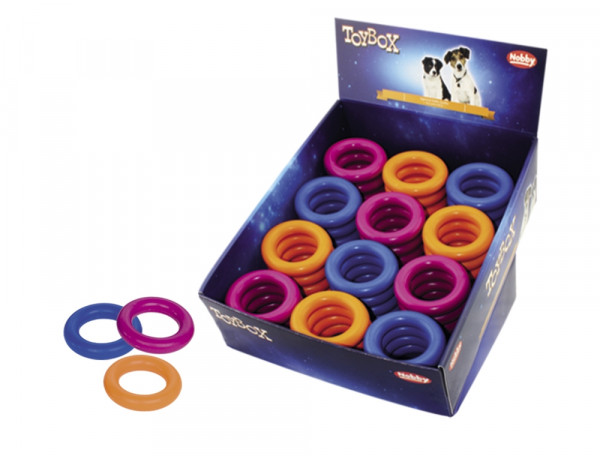 Rubber toy ring