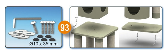 STARSYSTEM Screw Set "DE LUXE"