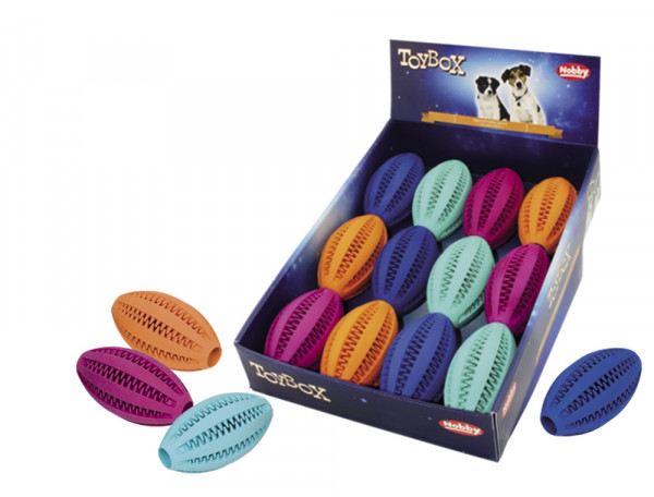 Vollgummi Dental Rugbyball