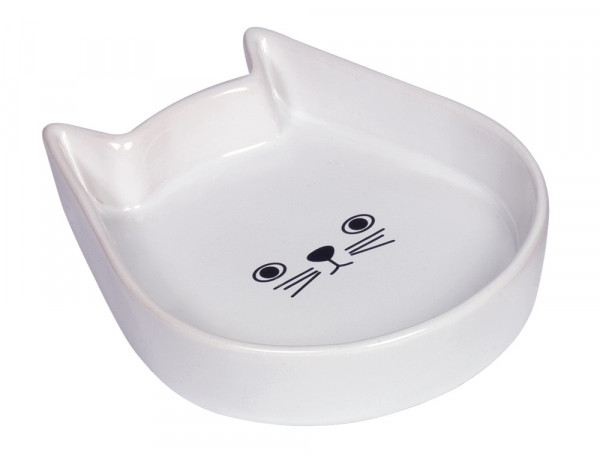 Ceramic cat dish "Kitty Face"