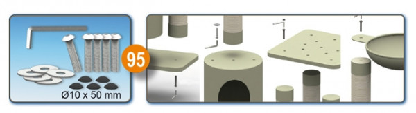 STARSYSTEM Screw Set "DE LUXE"