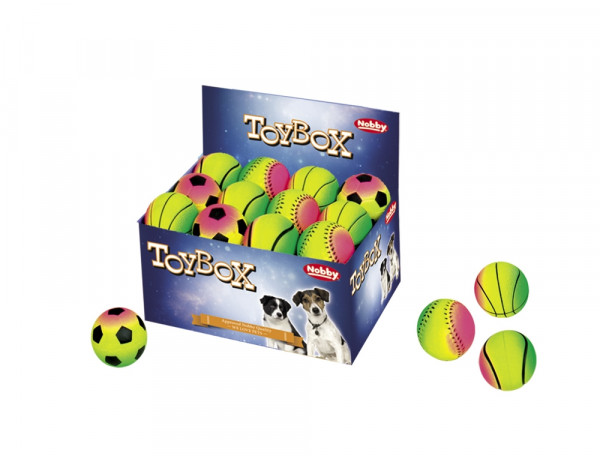 Foam rubber balls "RAINBOW"