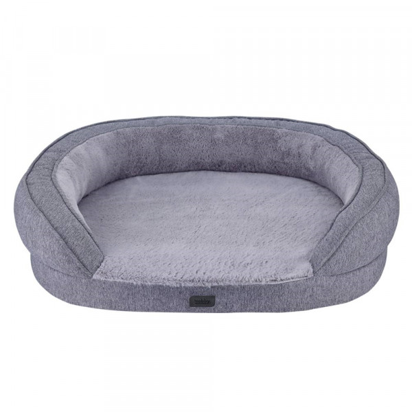 Comfort bed oval "AMCA" grey
