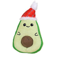 Xmas plush avocado with catnip ball Xmas plush avocado with catnip ball