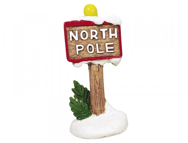 North Pole Schild