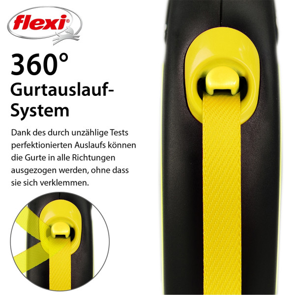 Flexi NEW NEON S Gurt