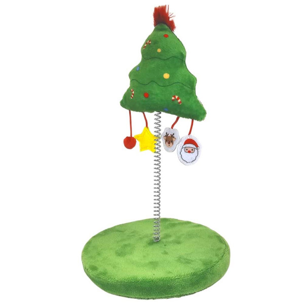 Xmas Plüsch Katzenspielplatz