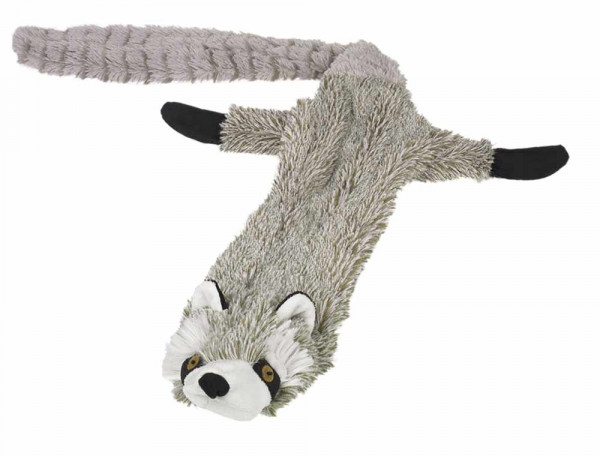 plush raccoon flat