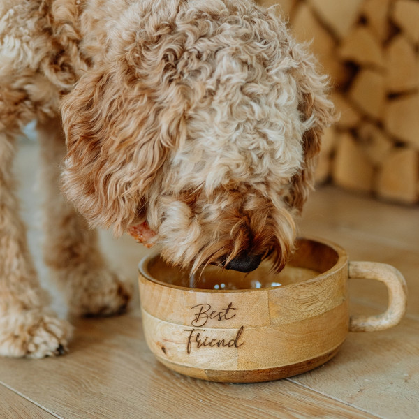 „Best Friend“ wooden bowl