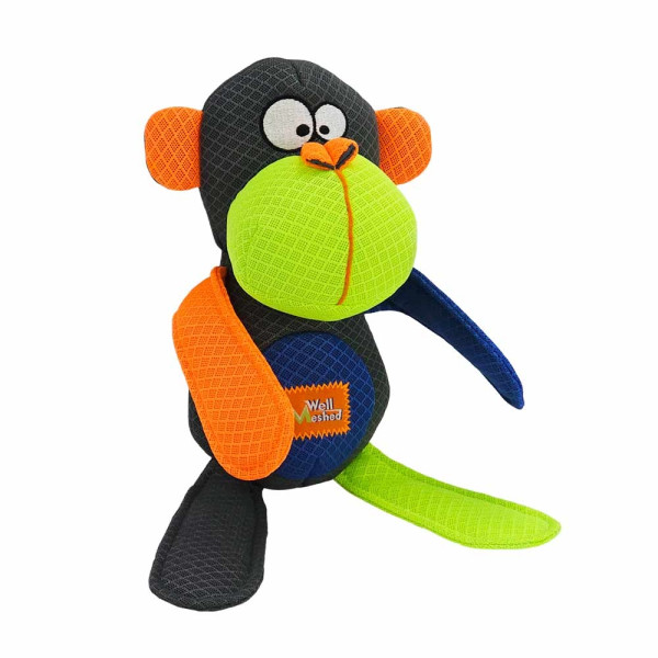 Mesh monkey with crackling arms and legs