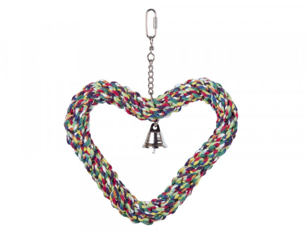 Cage Toy, Herz Baumwolle flexibel