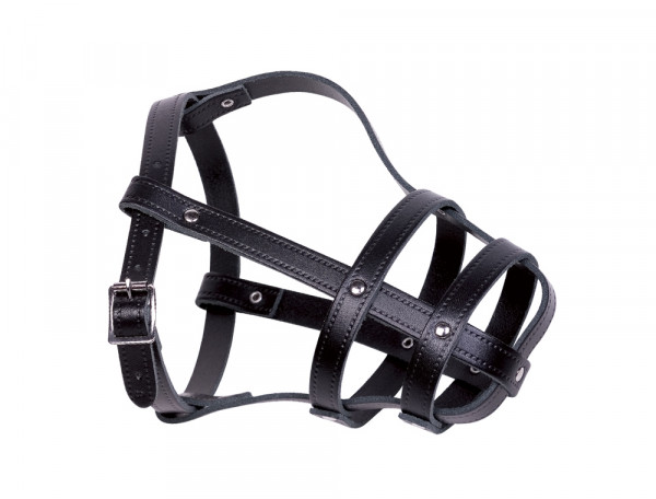 Leather muzzle