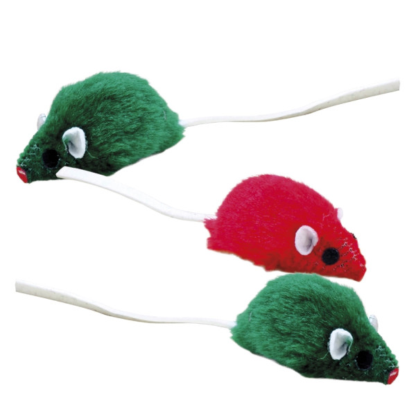 Xmas plush mouse