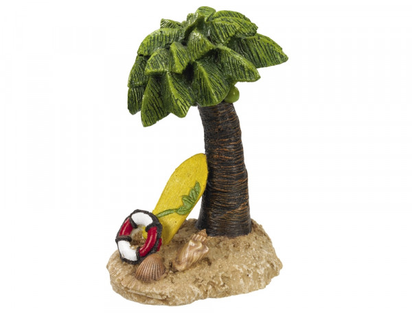 Aqua Ornaments "Palm with surfboard"