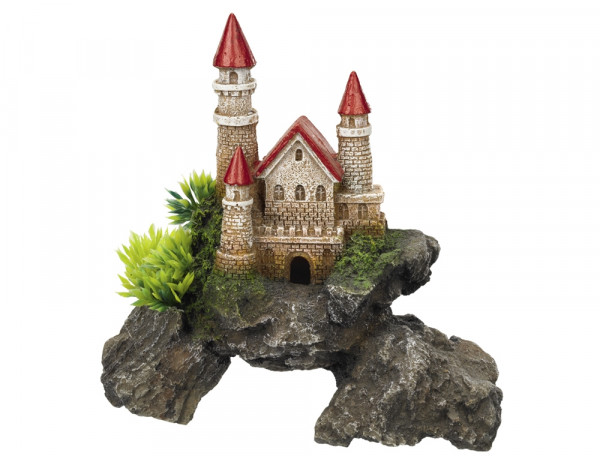 Aqua Ornaments "Schloss mit Pflanzen"