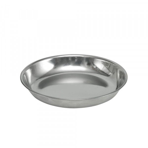 Stainless steel bowl flat