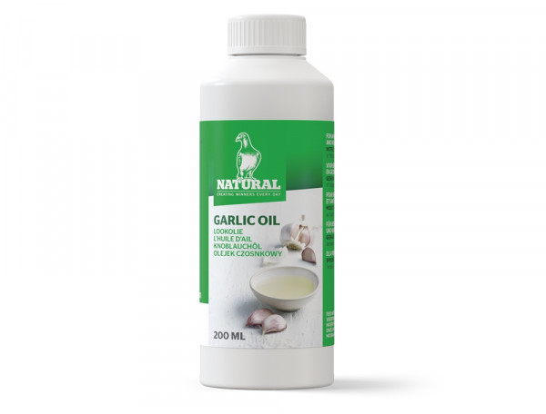 Natural garlic oil