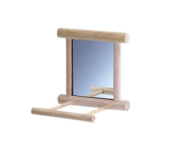 Holzspiegel mit Landeplatz