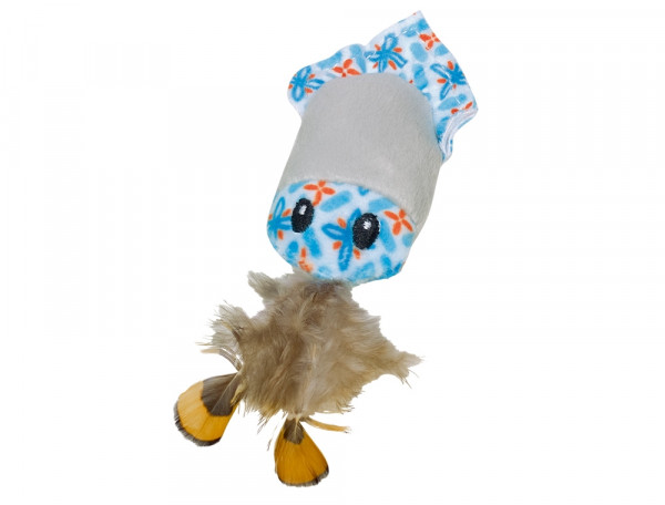 Plush octupus with catnip