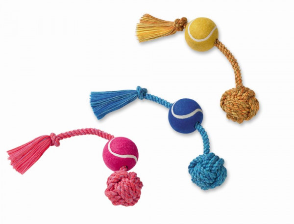 Rope with tennis ball