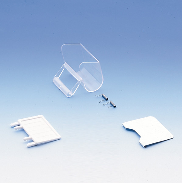 Plastikklappe für Gitter