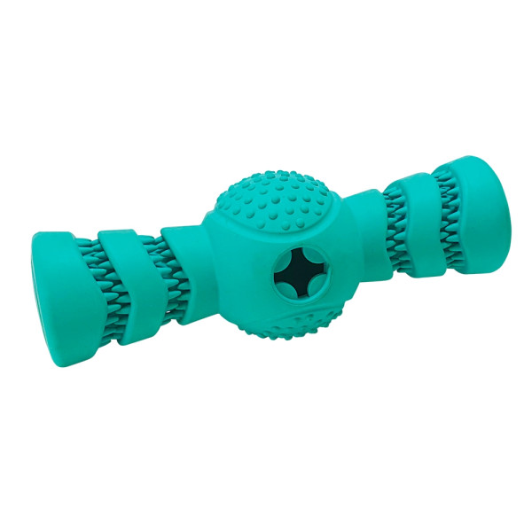 Solid rubber toy with mint aroma
