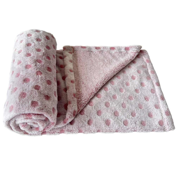 Fleece Plaid "DOTS"