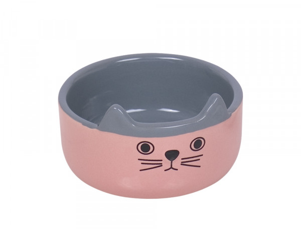 Keramik Napf "Cat Face"