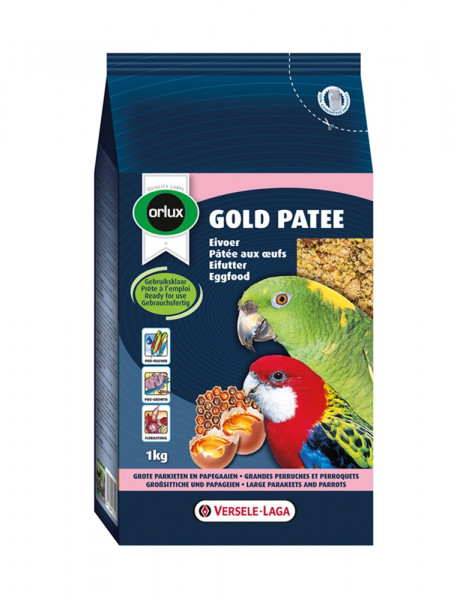 Orlux Gold patee large parakeets and parrots