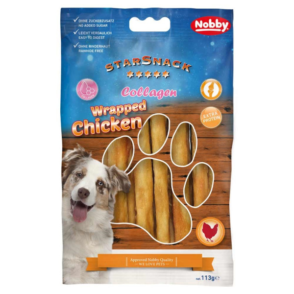 StarSnack BBQ Wrapped Chicken COLLAGEN