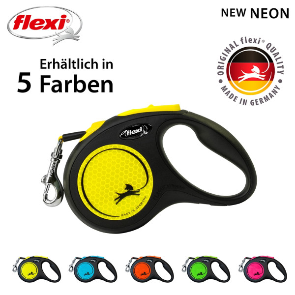 Flexi NEW NEON S Gurt