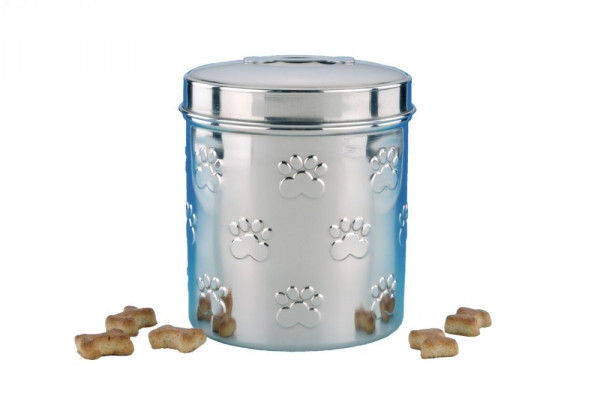 Snack-treat jar stainless steel