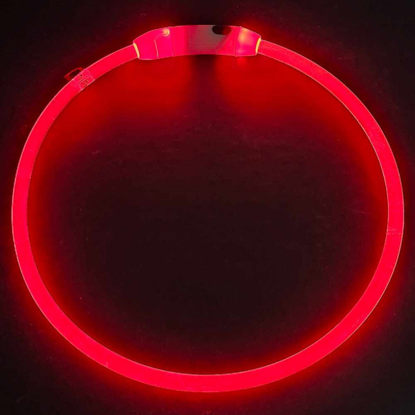 LED light ring "Shiny", transparent