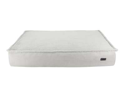Nobby Orthopädisches Hundesofa CALBU, Grau, 80 X 52 X 18 Cm – Mit Memory-Schaum & Abnehmbarem Bezug | Für Hunde Mit Gelenkproblemen