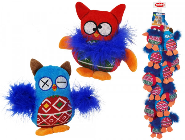 Plüsch Eule mit Catnip