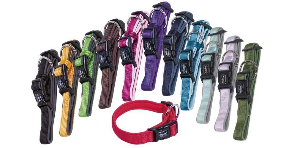 Pettorina Per Cane Nobby Classic Preno Royal | Imbottita In Neoprene, Grigio, 20mm - Foto 10